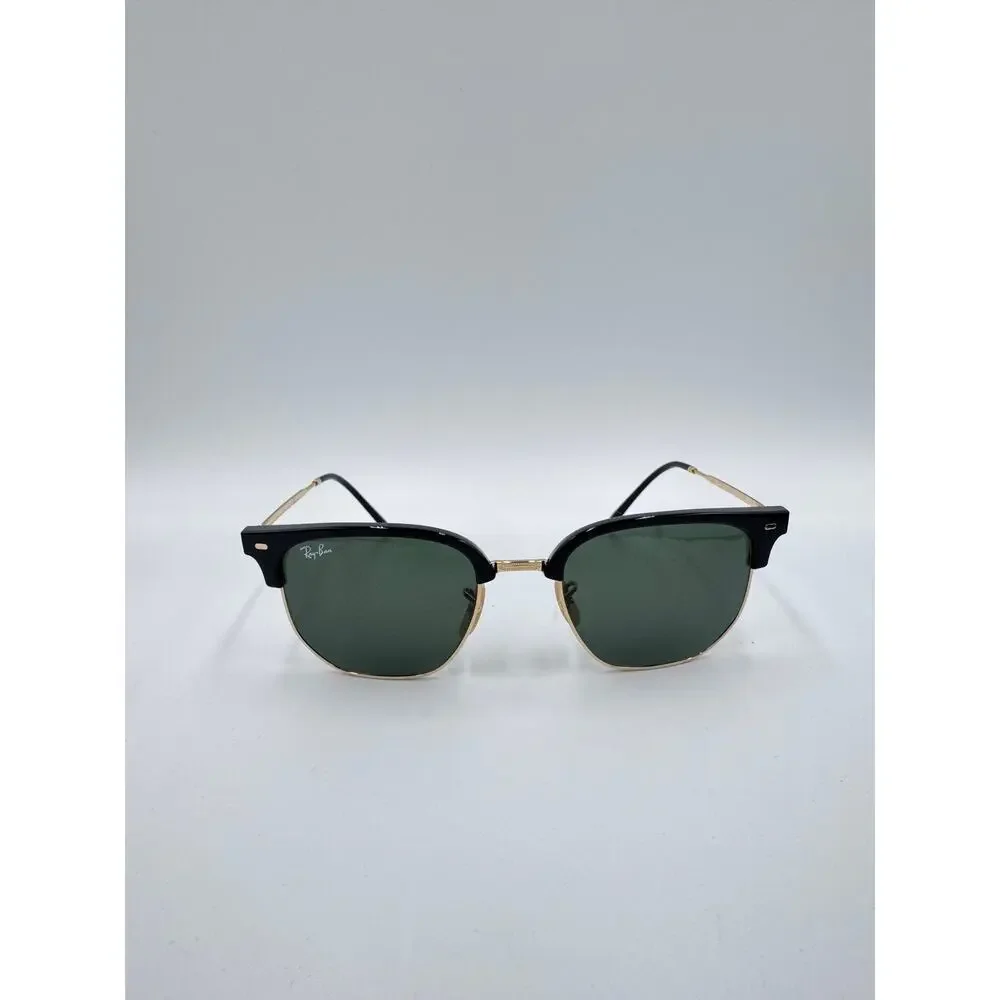 Ray-Ban RB4416 New Clubmaster Black Arista Frame Green Lens 51mm New